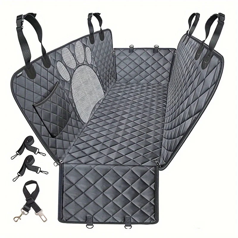 NONECN Waterproof Dog Seat Cover Hammock With Anti Slip For Cars