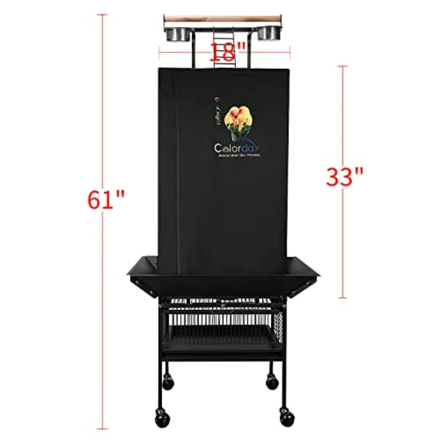 Good Night Bird Cage Cover For Large Cage With Top