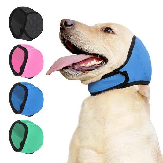 NONECN Waterproof Dog Ear Covers Noise Reduction Earmuffs For Pets