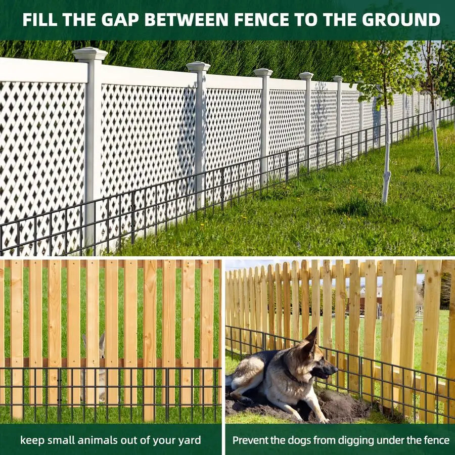 Garden Barrier Fence For Dogs And Rabbits 30 Panels