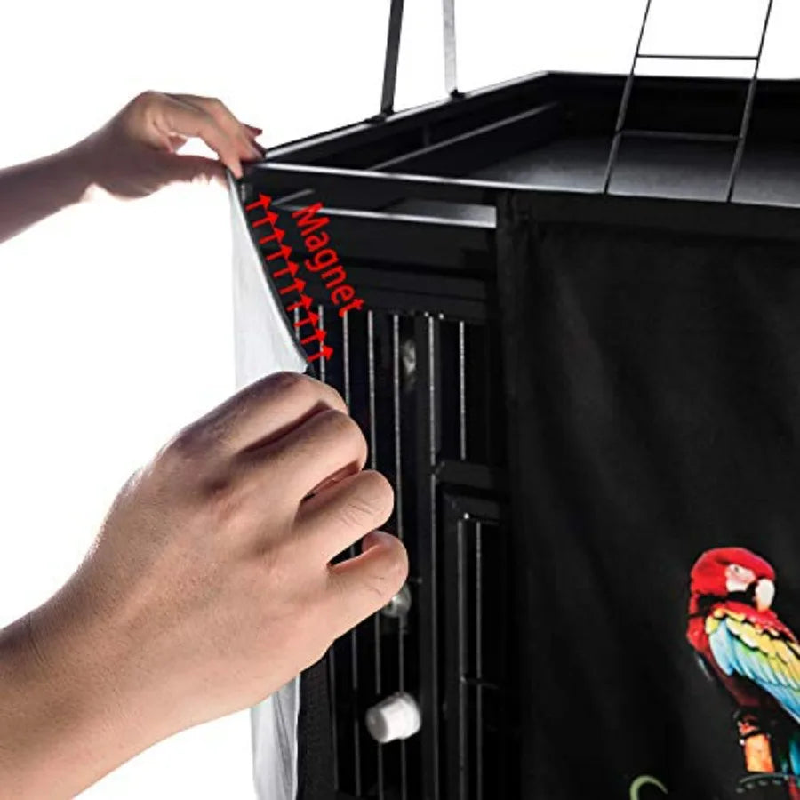 Good Night Bird Cage Cover For Large Cage With Top