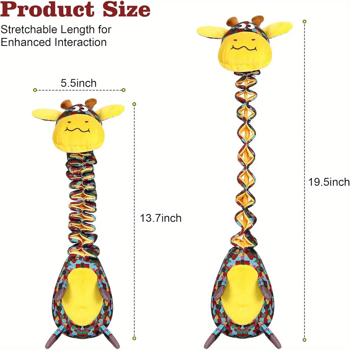 Indestructible Tough Dog Toy For Aggressive Chewers Durable Dog Chew Toy For Large Breeds, Made With Plush Material And Crinkle Paper Ultra-Strong Chew Toy For Powerful Dogs