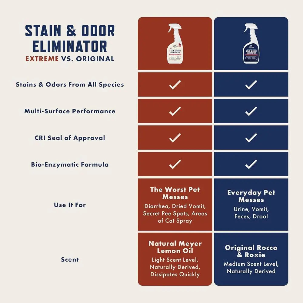 Powerful Stain & Odor Eliminator for Pets: Urine, Feces, and Accidents Cleaner