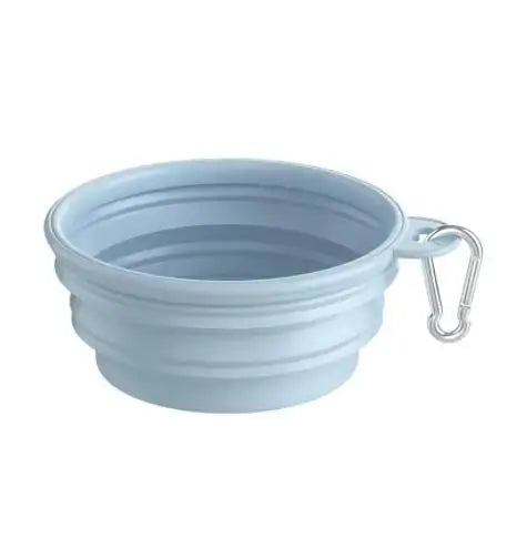 350ml/1000ml Collapsible Dog Bowl Outdoor Travel Pet Drinking Bowl for Dog Cats Folding Silicone Bowl Puppy Food Container