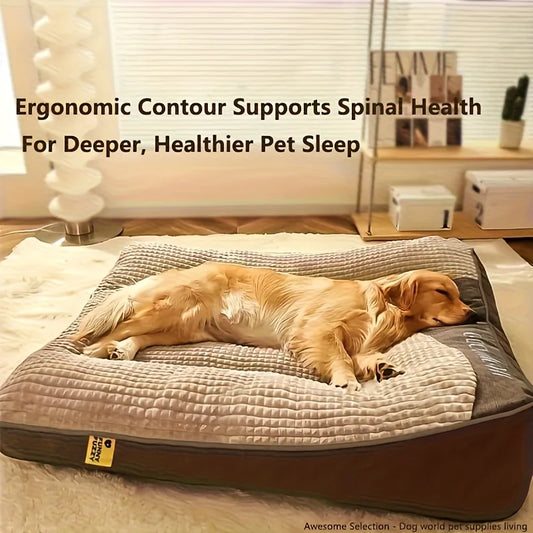 Luxury Plush Dog Cage Mattress, Comfortable Pet Sofa, Suitable For Small, Medium And Large Dogs And Cats, Soft, Very Suitable For Various Breeds, For All Seasons, Dog Bed