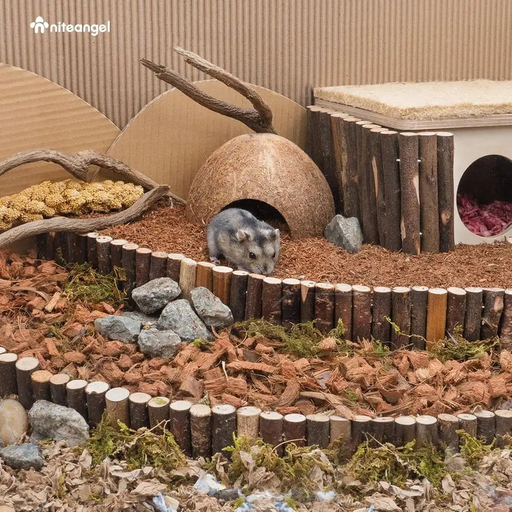 Hamster Bedding Pet Litter for Dwar Syrian Hamsters, Gerbils, Mice, Degus, Other Small Animals