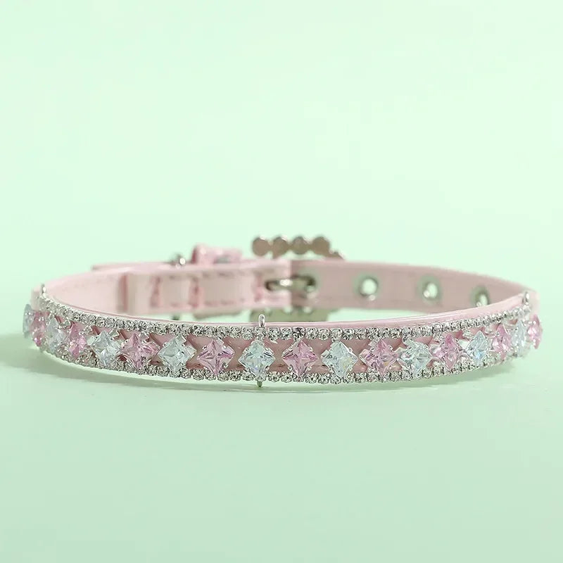 XLeiPetCN Luxury Pearl Necklace Collar For Cats And Small Dogs