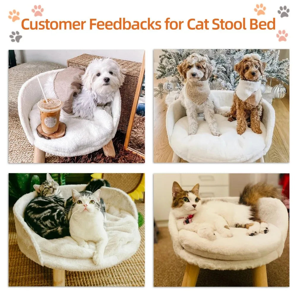 BORWART CN Ultra Soft Elevated Dog Cat Sofa Bed Lounger