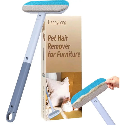 17.3 Multi-Purpose Pet Hair Remover, Reusable Lint Brush for Couches, Carpets, Cars, Clothes, and Bedding