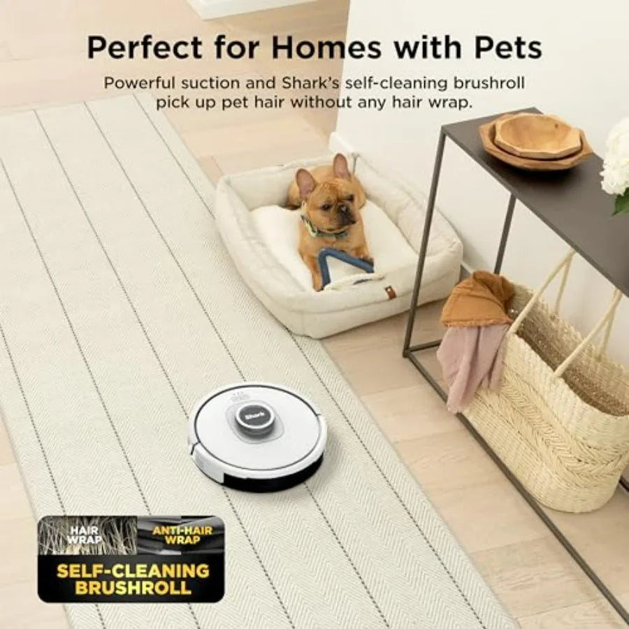 Robot Vacuum With Powerful Suction Self Empty Base Pet Hair