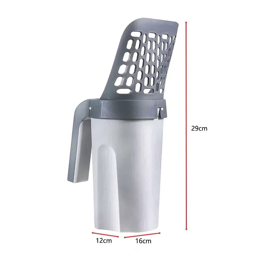 Cat Litter Scoop Self Cleaning With Refill Bags Portable
