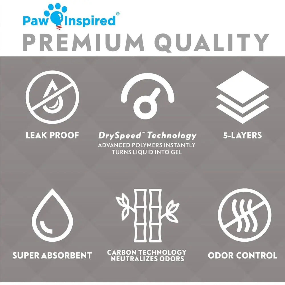 Disposable Guinea Pig Cage Liners | Bamboo Charcoal Odor Control | Super Absorbent Liners for Small Animals (28 x 17, 24 Count)