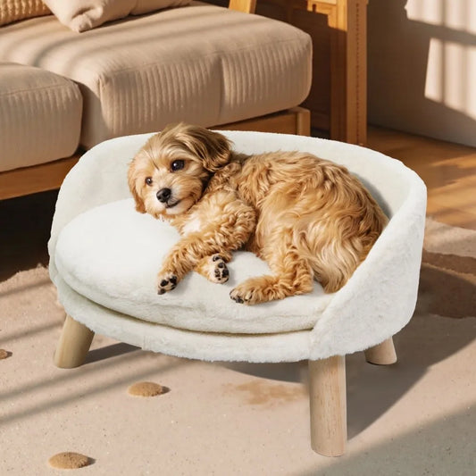 BORWART CN Ultra Soft Elevated Dog Cat Sofa Bed Lounger