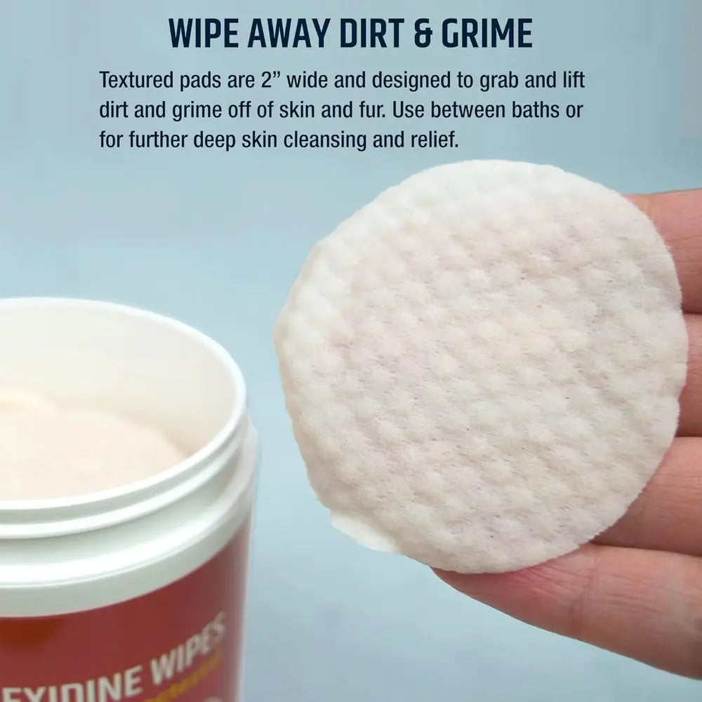 Topical Wipes or Cleansing - 50 Count for Cats and Dogs