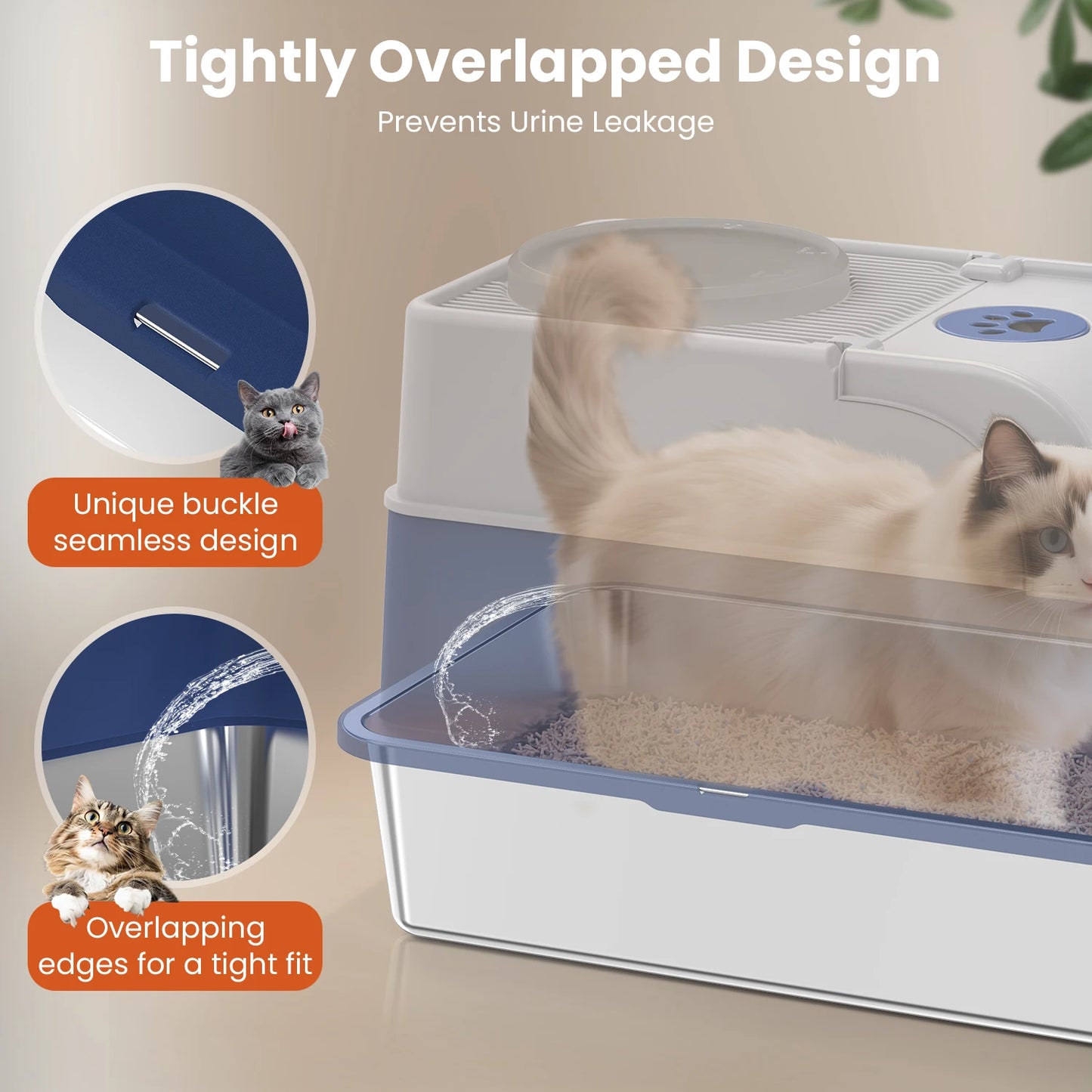 Cityflee Stainless Steel Cat Litter Box Lid And Scoop
