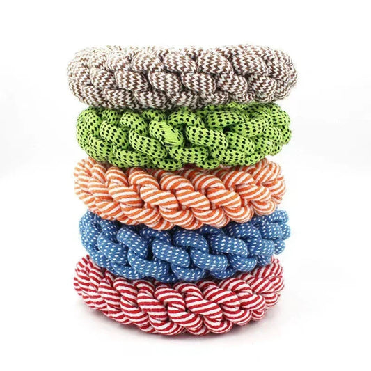 Pet Dog Rope Toys Durable Chew Bite Resistant Game Pet Toys For Medium Large Dogs Golden Retriever Pitbull Labrador Supplies Dog
