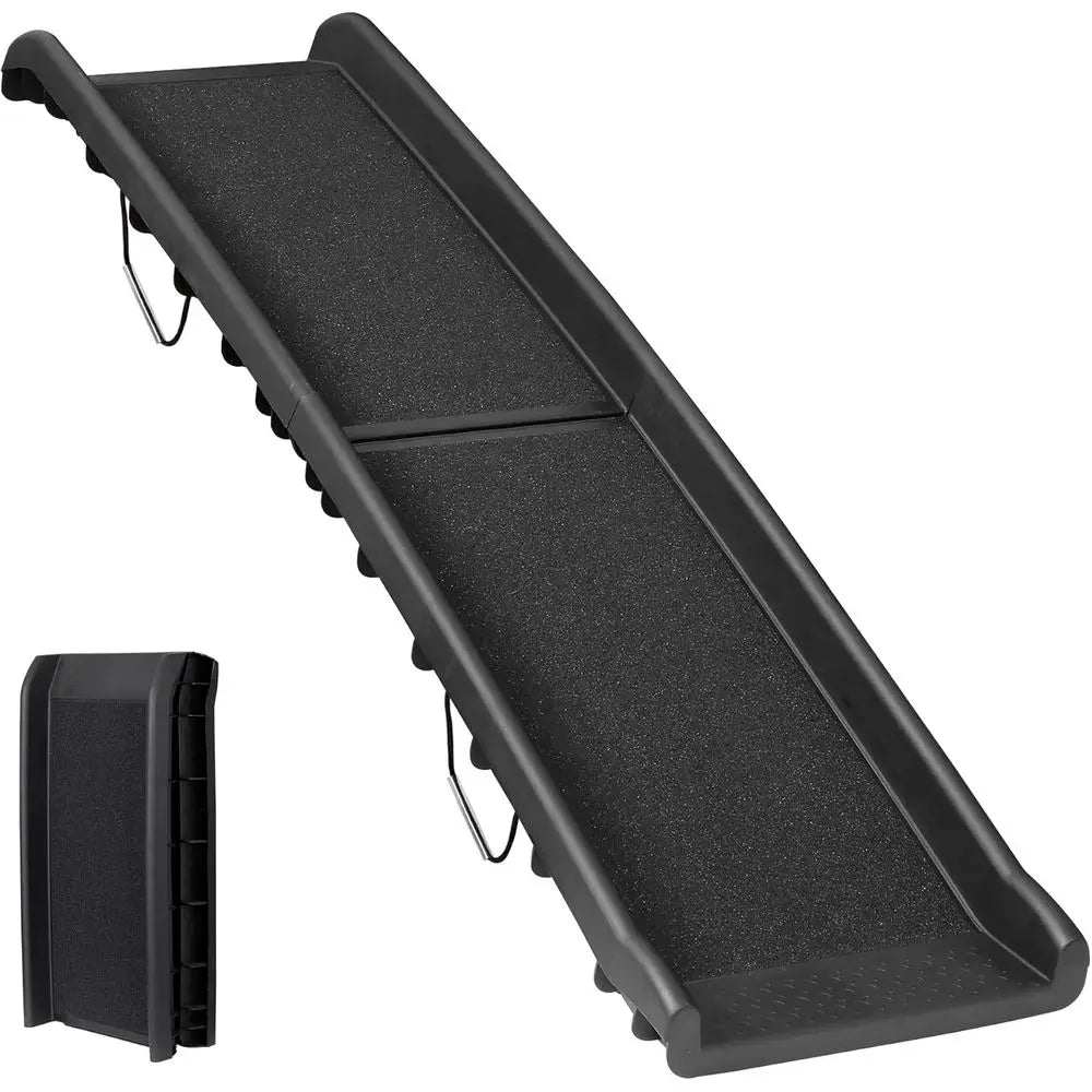 Portable Olding Dog or SUV, Truck, Car Pet Stairs Step Ladder with Non-Slip Pet and Raised Siderails