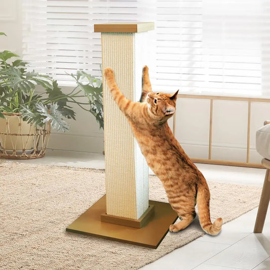 Pioneer Pet Scratching Post Beige