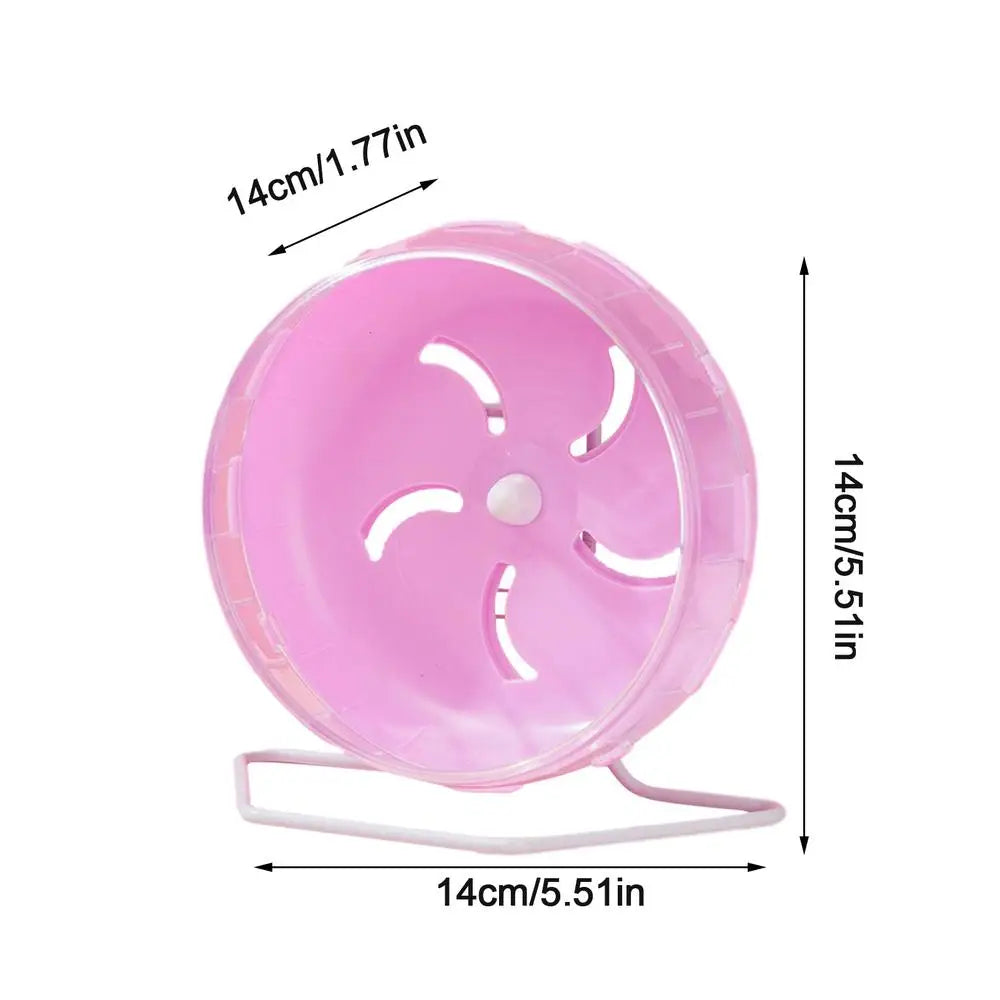 Rat Exercise Wheel Hamster Sport Running Wheel Small Rodent Mice Silent Jogging Pets Running Sports Gerbil Exercise Play Toys