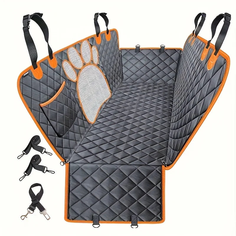 NONECN Waterproof Dog Seat Cover Hammock With Anti Slip For Cars
