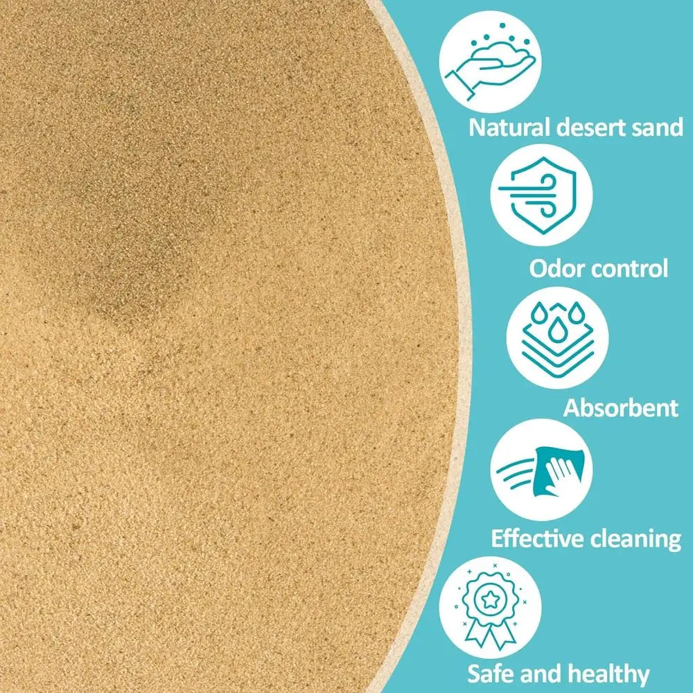 Hamster Desert Sand 15OZ Sand Bath Reptile Hermit Crab Dwar Hamster Chinchilla Gerbil Turtle Zoo Med Repti Sand Substrate Hamste